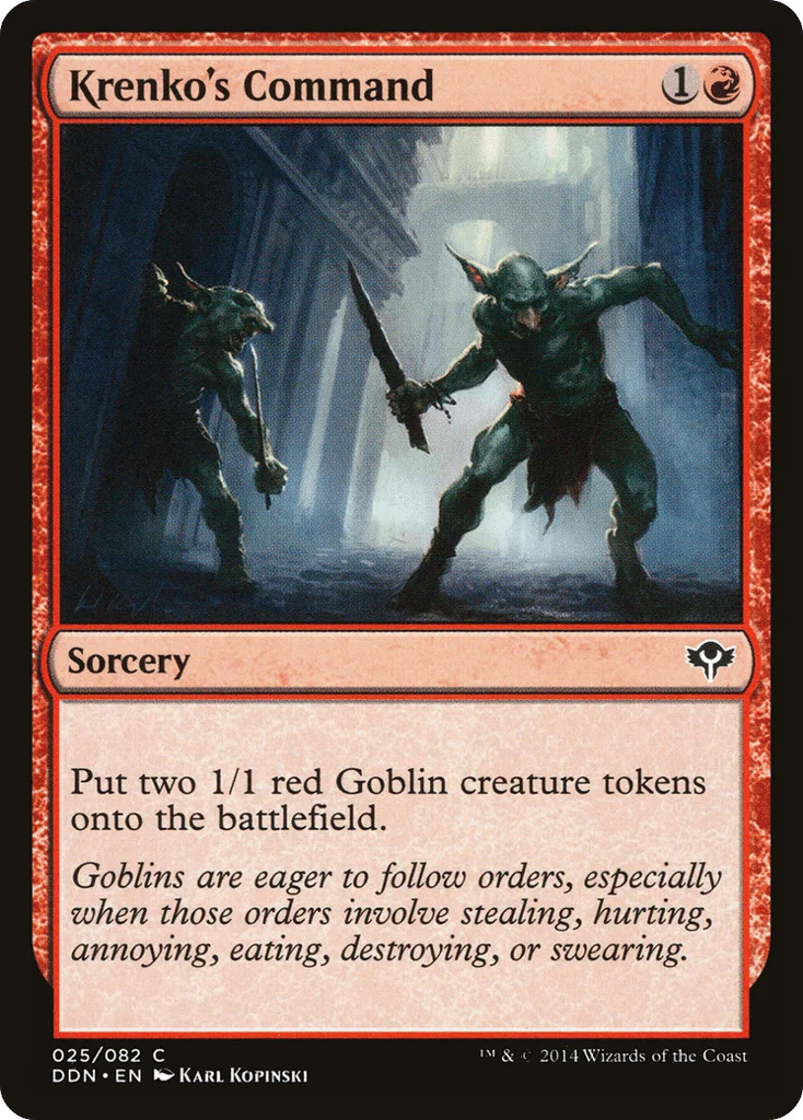 Krenko's Command · Duel Decks: Speed vs. Cunning