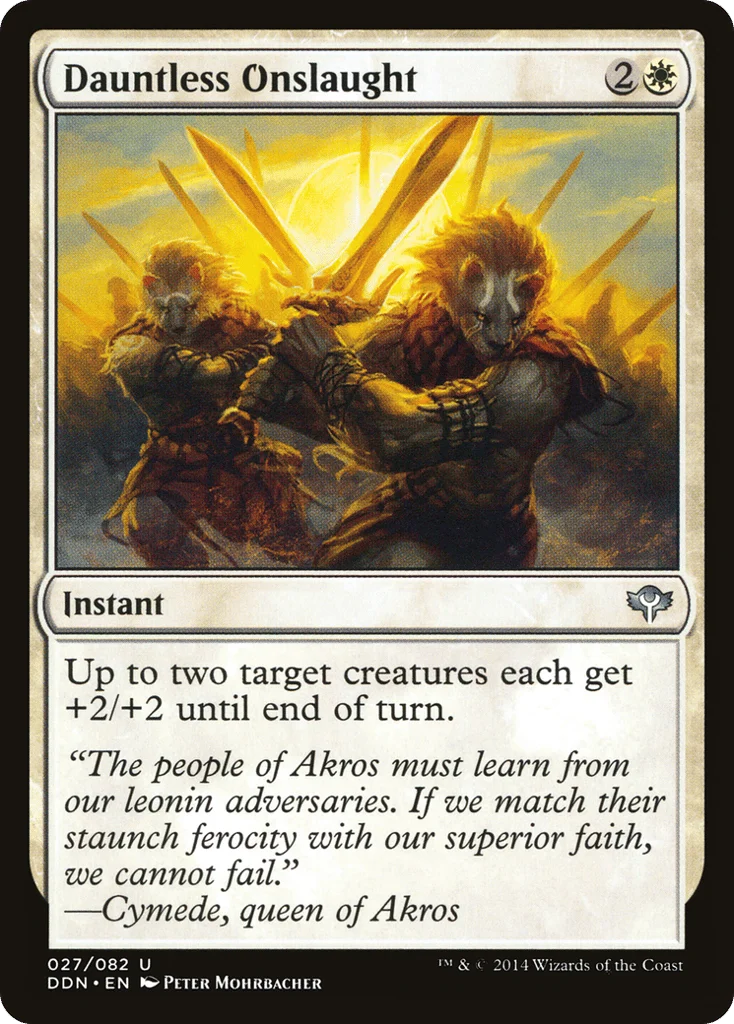Dauntless Onslaught · Duel Decks: Speed vs. Cunning