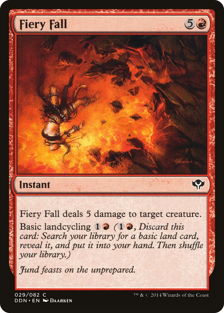 Fiery Fall · Duel Decks: Speed vs. Cunning