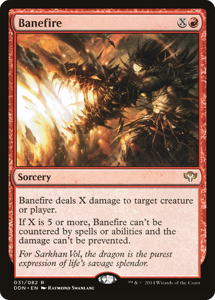 Banefire · Duel Decks: Speed vs. Cunning