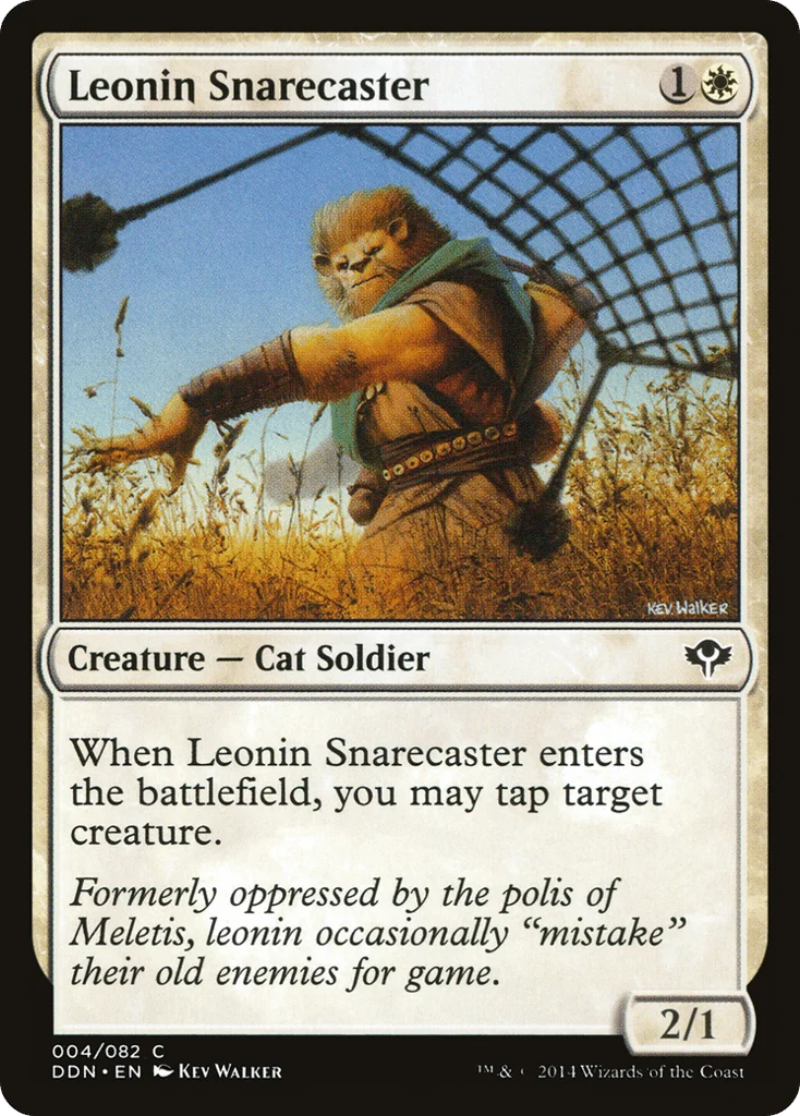 Leonin Snarecaster · Duel Decks: Speed vs. Cunning