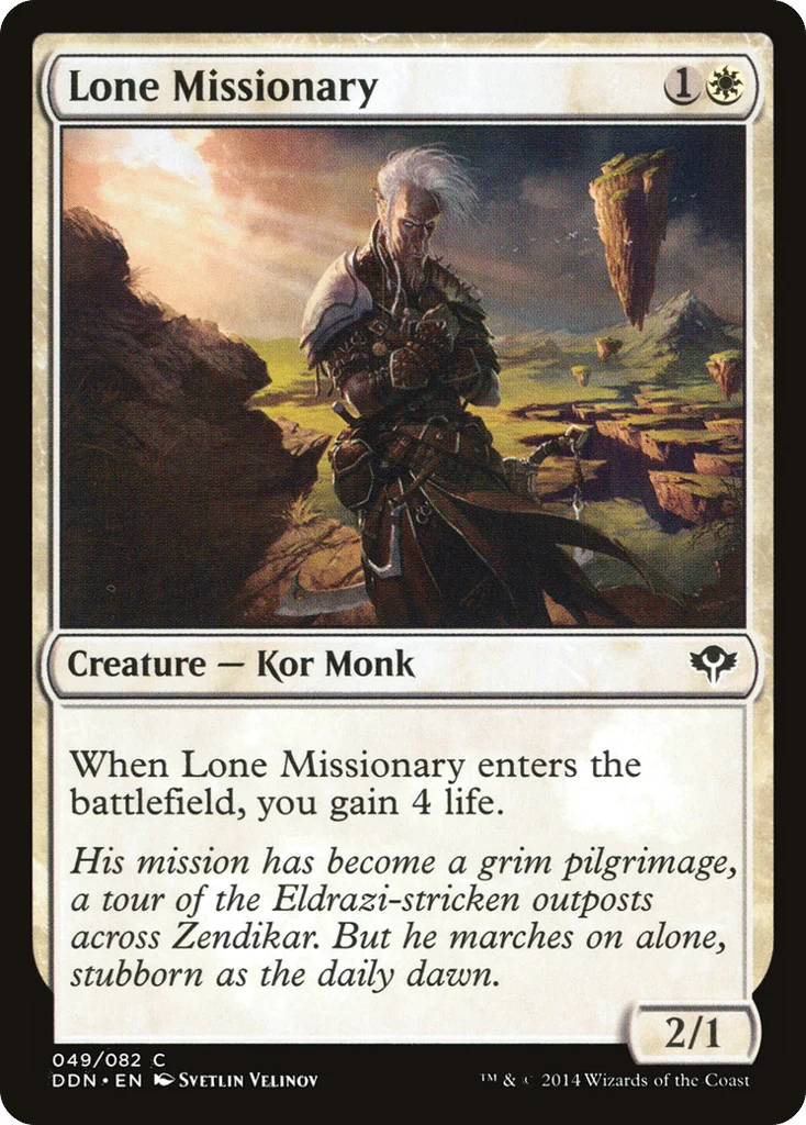 Lone Missionary · Duel Decks: Speed vs. Cunning