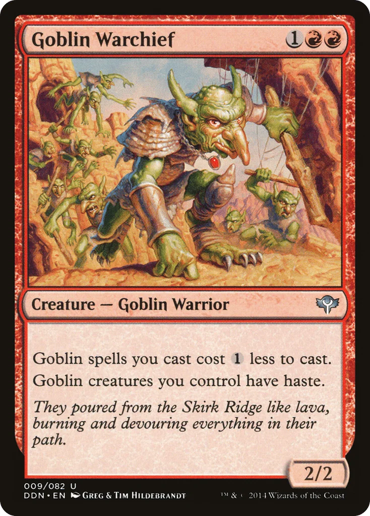 Goblin Warchief · Duel Decks: Speed vs. Cunning