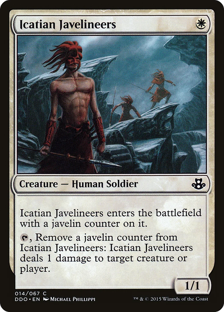 Icatian Javelineers · Duel Decks: Elspeth vs. Kiora