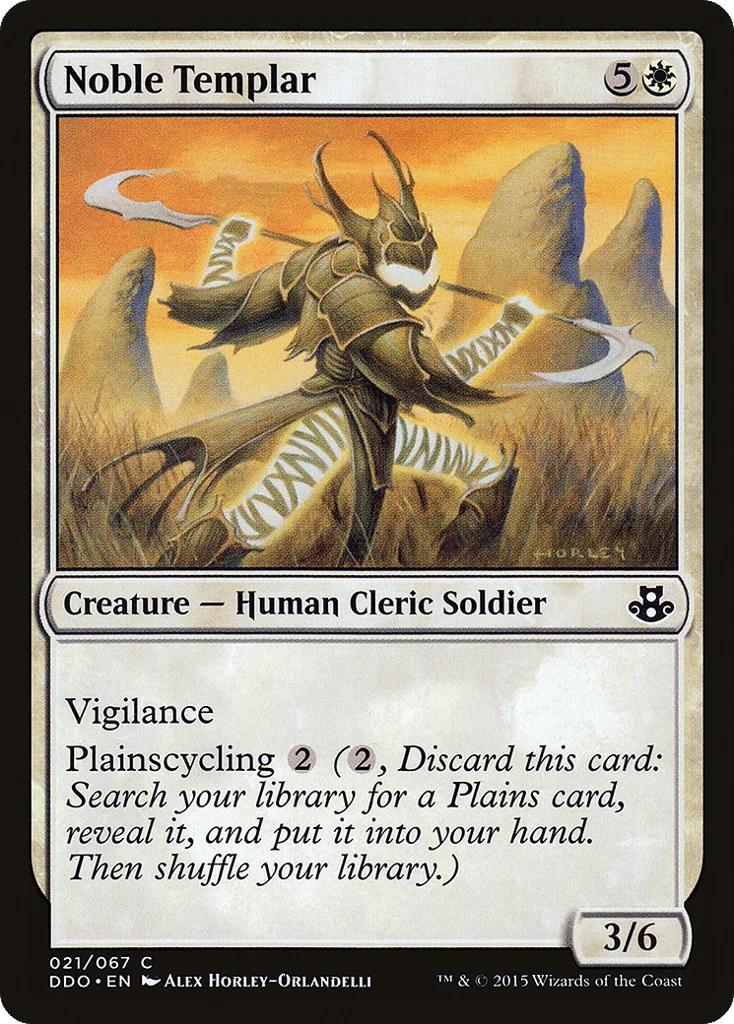 Noble Templar · Duel Decks: Elspeth vs. Kiora