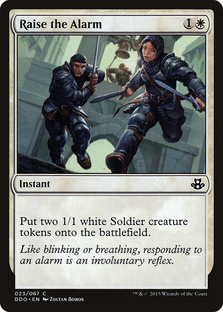 Raise the Alarm · Duel Decks: Elspeth vs. Kiora