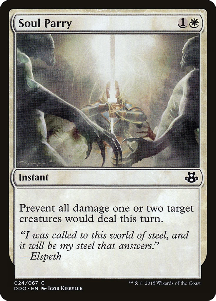 Soul Parry · Duel Decks: Elspeth vs. Kiora