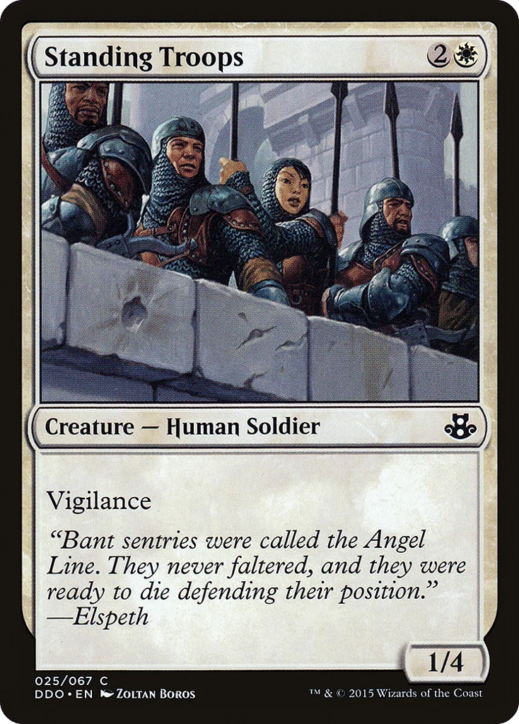 Standing Troops · Duel Decks: Elspeth vs. Kiora