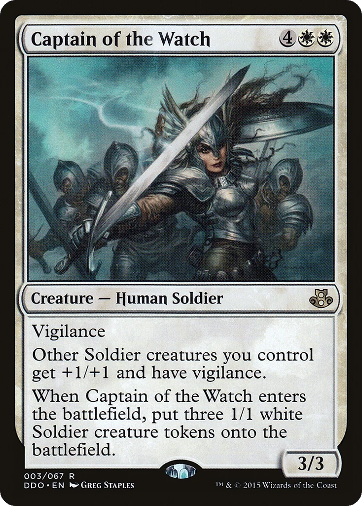 Captain of the Watch · Duel Decks: Elspeth vs. Kiora