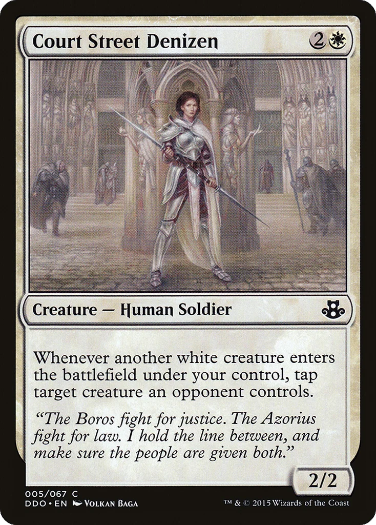 Court Street Denizen · Duel Decks: Elspeth vs. Kiora