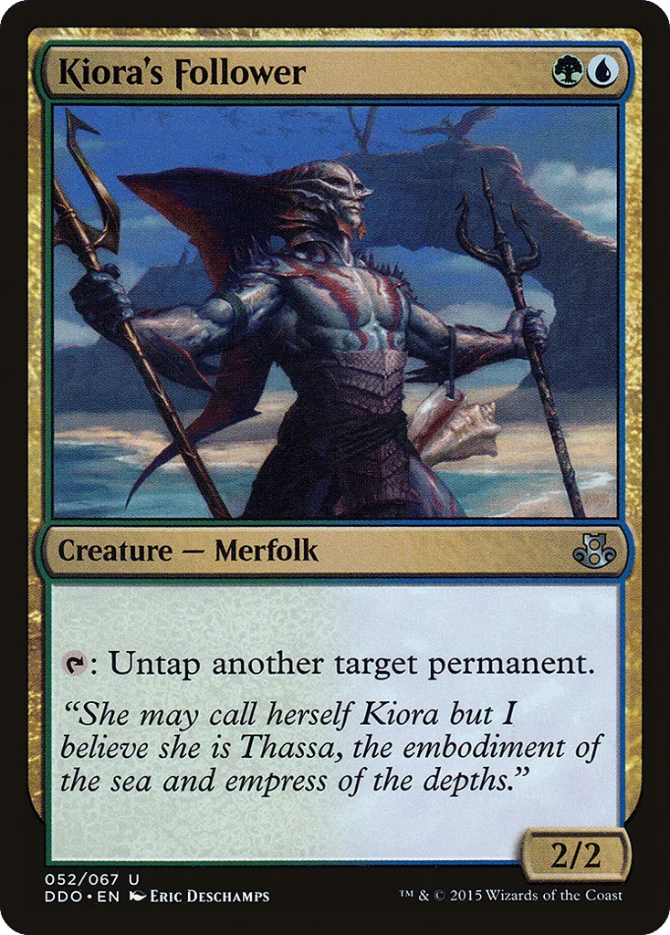 Kiora's Follower · Duel Decks: Elspeth vs. Kiora