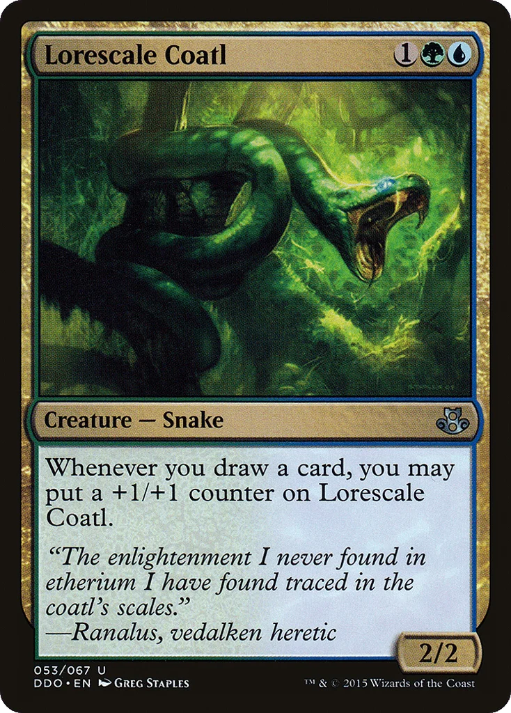 Lorescale Coatl · Duel Decks: Elspeth vs. Kiora
