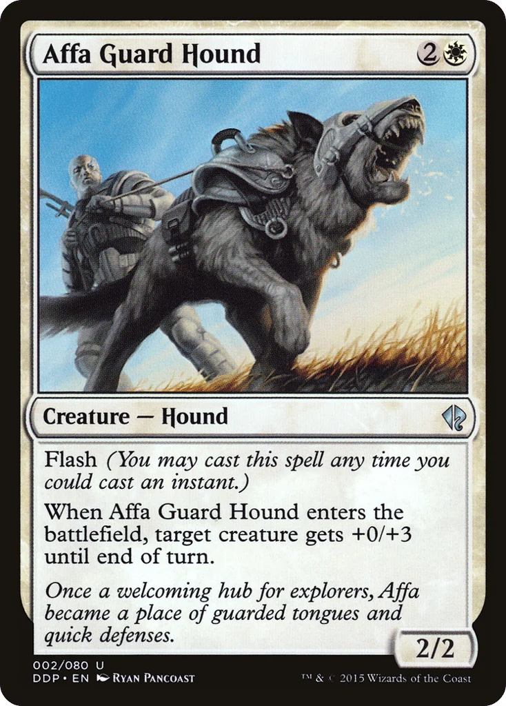 Affa Guard Hound · Duel Decks: Zendikar vs. Eldrazi