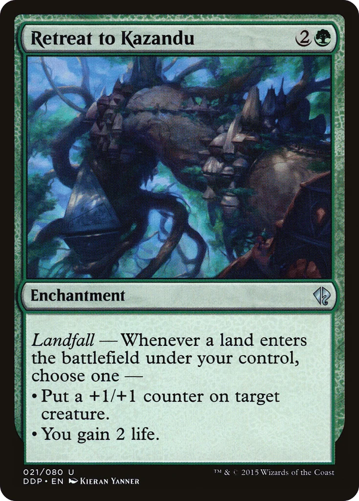 Retreat to Kazandu · Duel Decks: Zendikar vs. Eldrazi