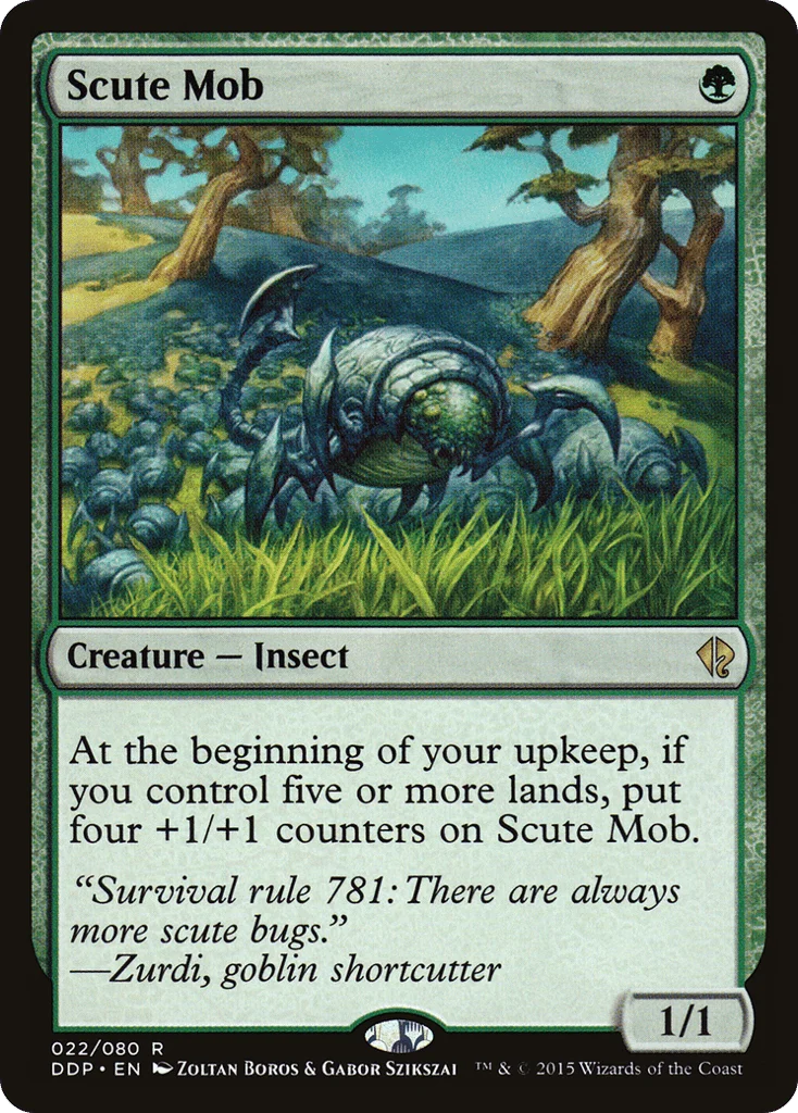 Scute Mob · Duel Decks: Zendikar vs. Eldrazi