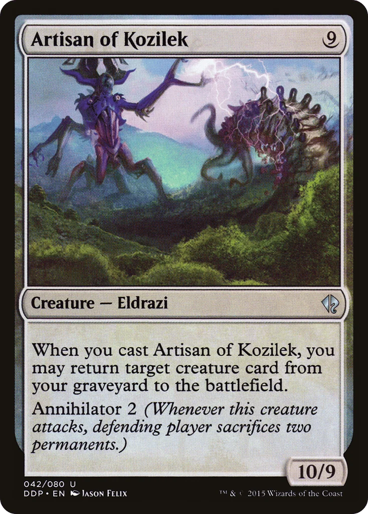Artisan of Kozilek · Duel Decks: Zendikar vs. Eldrazi