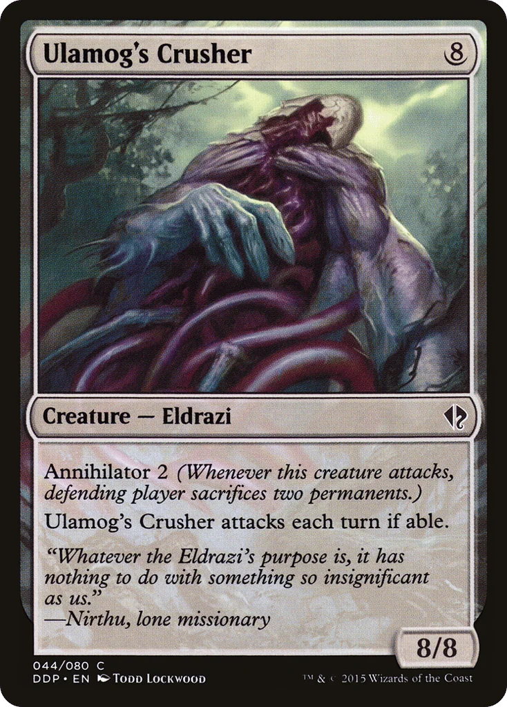 Ulamog's Crusher · Duel Decks: Zendikar vs. Eldrazi