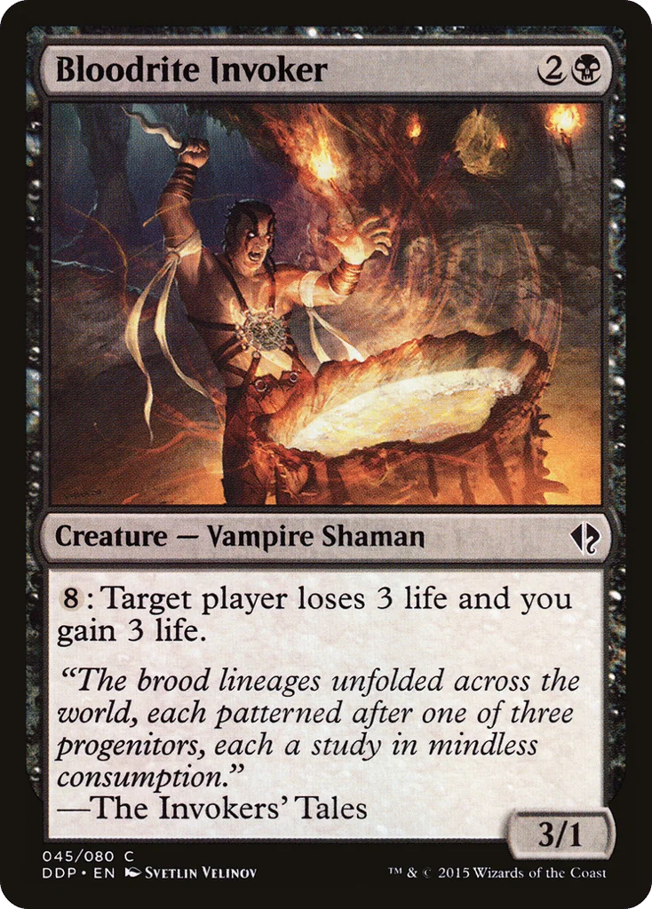 Bloodrite Invoker · Duel Decks: Zendikar vs. Eldrazi