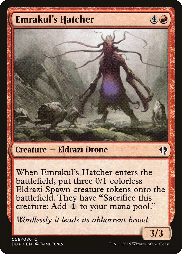 Emrakul's Hatcher · Duel Decks: Zendikar vs. Eldrazi