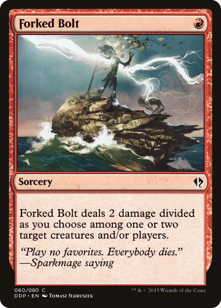 Forked Bolt · Duel Decks: Zendikar vs. Eldrazi