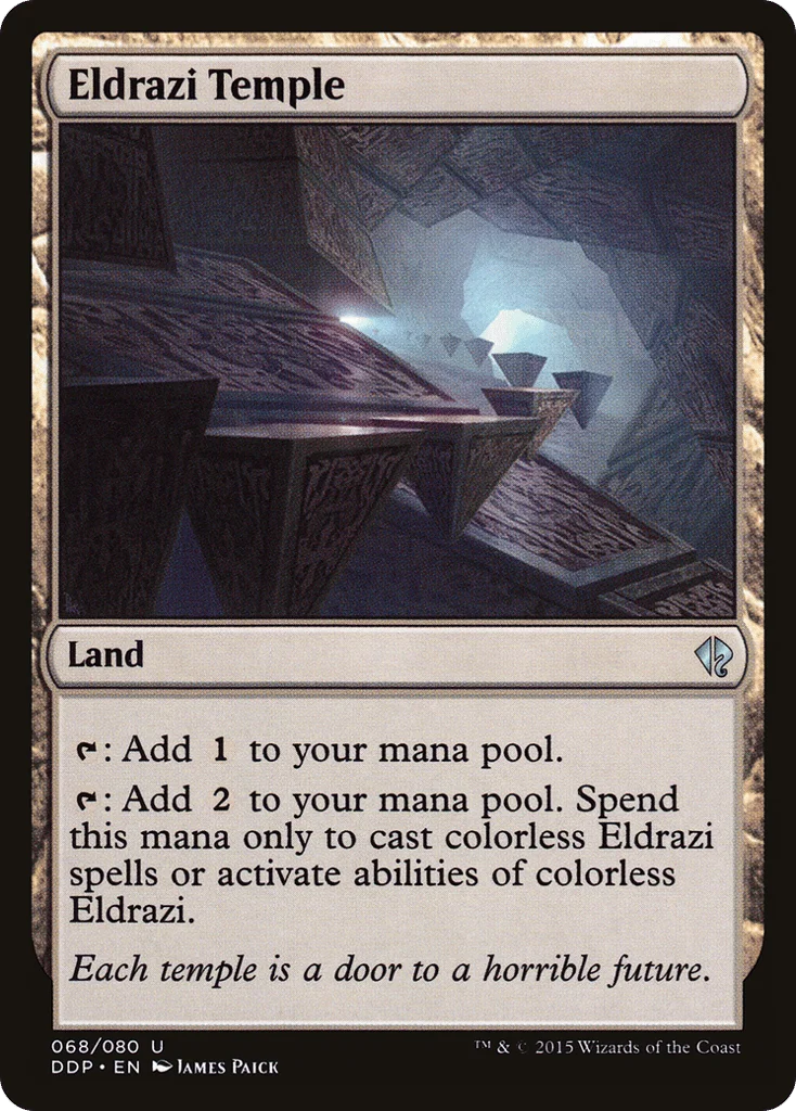 Eldrazi Temple · Duel Decks: Zendikar vs. Eldrazi