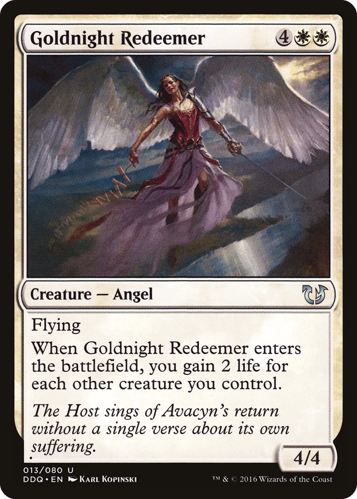 Goldnight Redeemer · Duel Decks: Blessed vs. Cursed