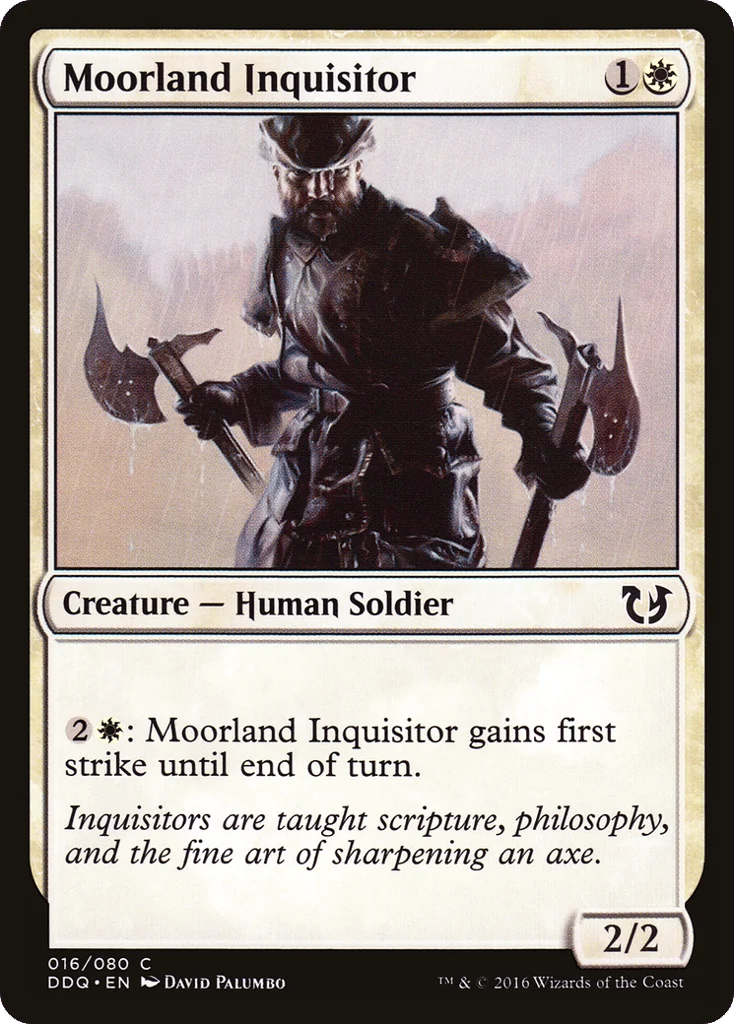 Moorland Inquisitor · Duel Decks: Blessed vs. Cursed