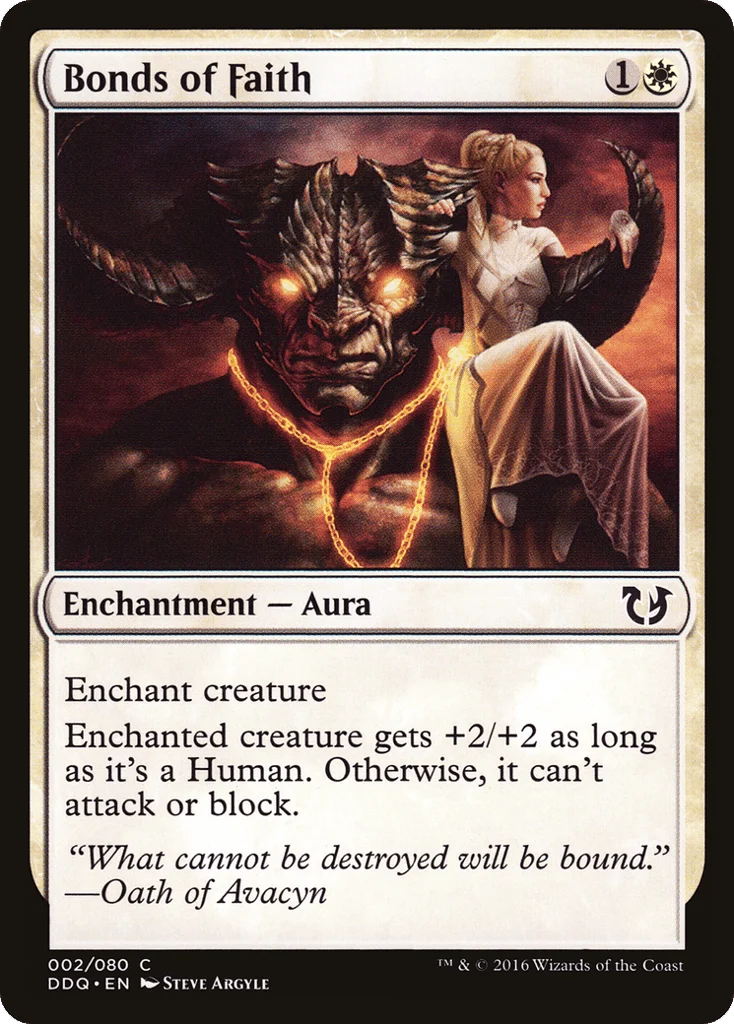 Bonds of Faith · Duel Decks: Blessed vs. Cursed