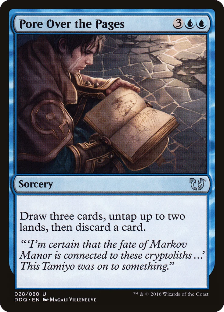 Pore Over the Pages · Duel Decks: Blessed vs. Cursed