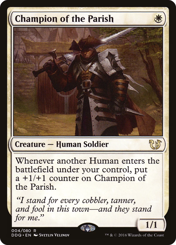 Champion of the Parish · Duel Decks: Blessed vs. Cursed