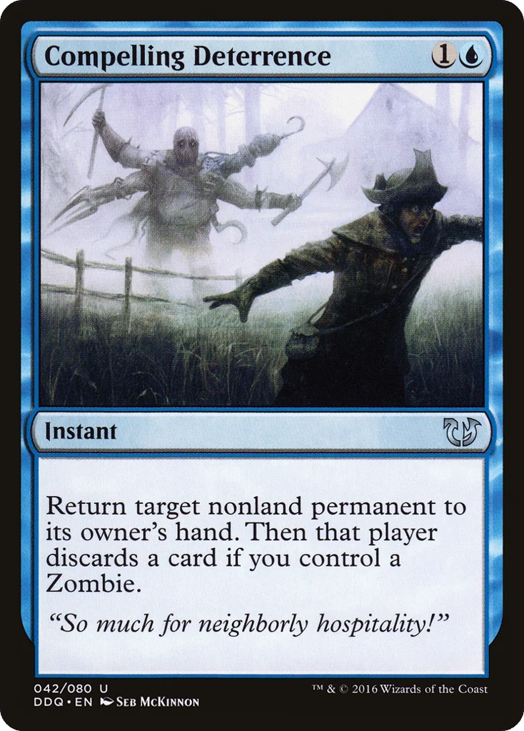 Compelling Deterrence · Duel Decks: Blessed vs. Cursed