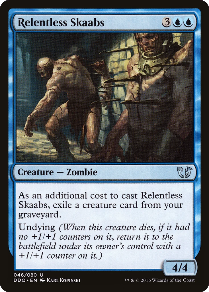 Relentless Skaabs · Duel Decks: Blessed vs. Cursed