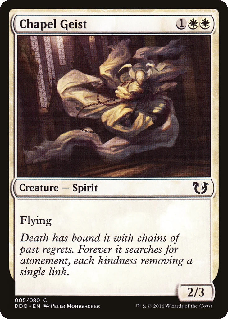 Chapel Geist · Duel Decks: Blessed vs. Cursed