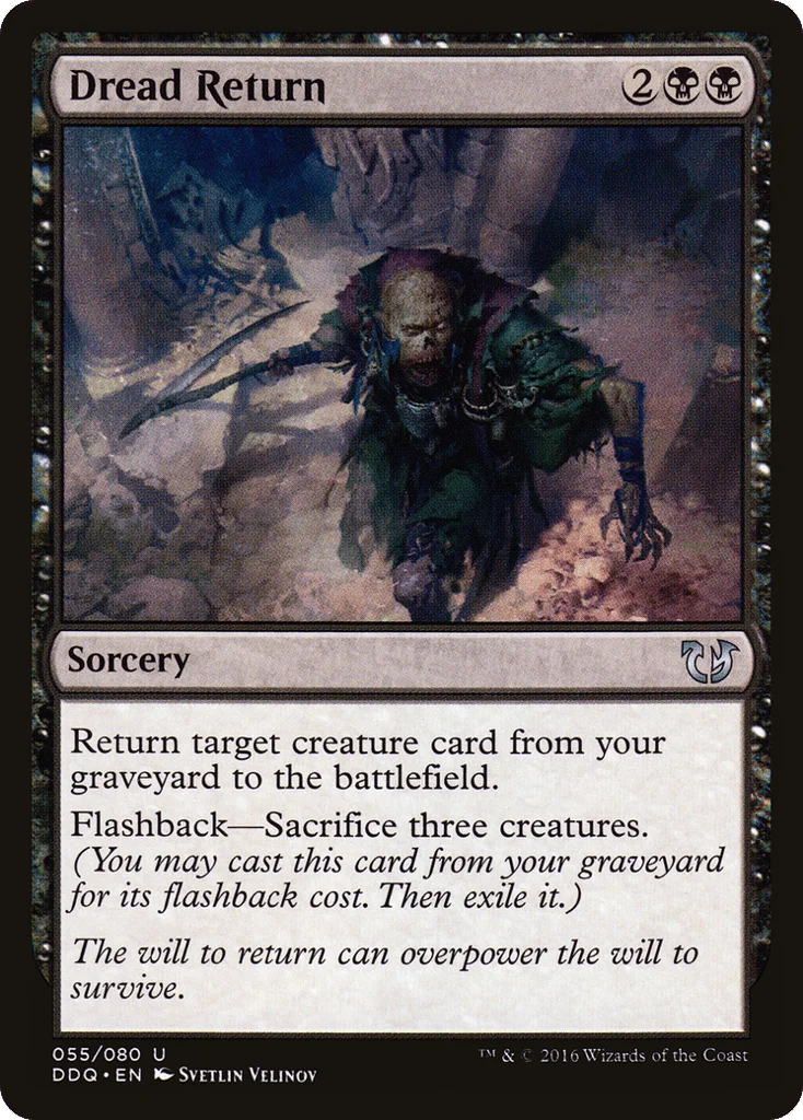 Dread Return · Duel Decks: Blessed vs. Cursed