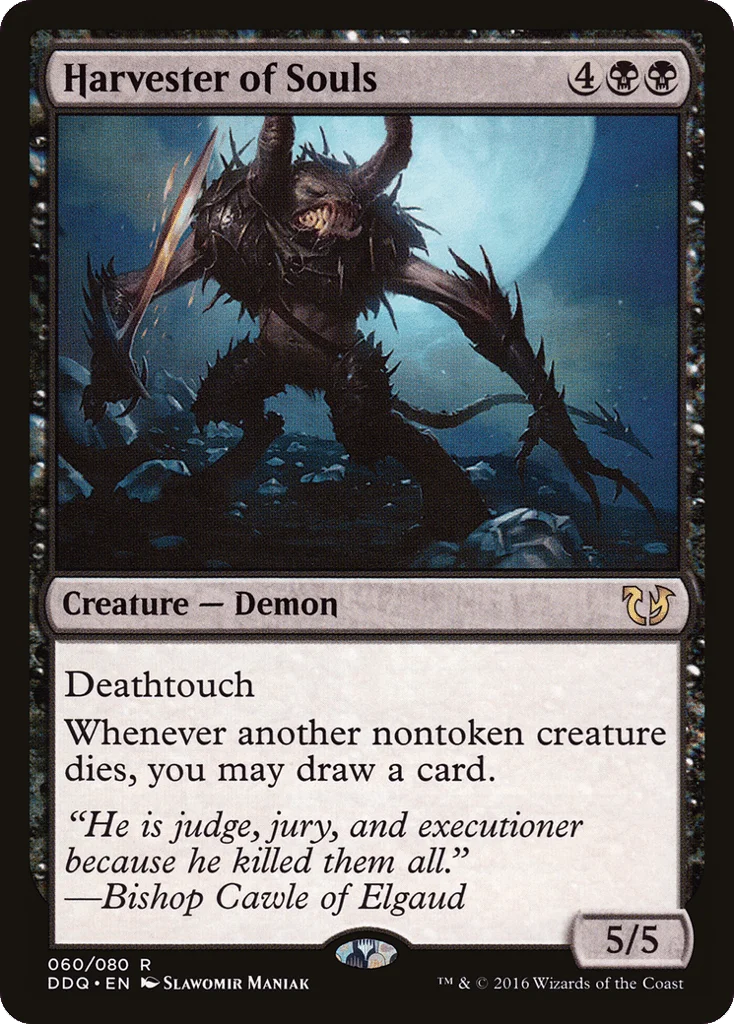 Harvester of Souls · Duel Decks: Blessed vs. Cursed