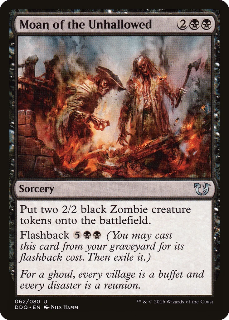 Moan of the Unhallowed · Duel Decks: Blessed vs. Cursed