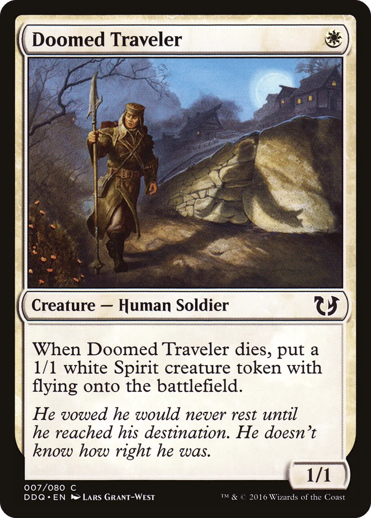 Doomed Traveler · Duel Decks: Blessed vs. Cursed