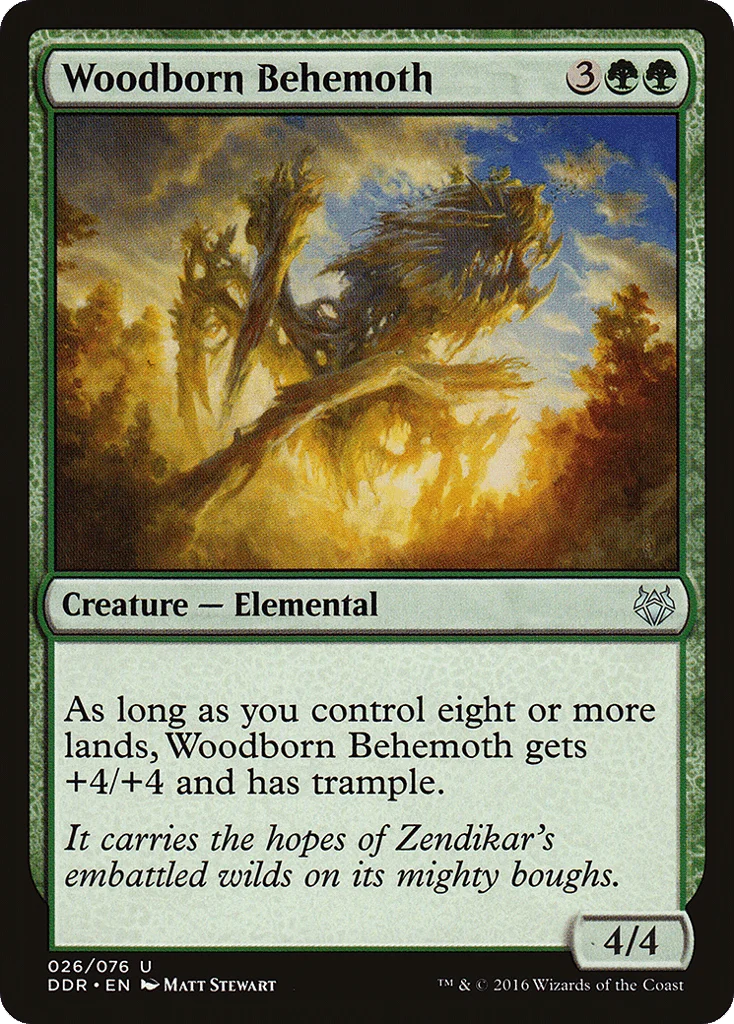 Woodborn Behemoth · Duel Decks: Nissa vs. Ob Nixilis