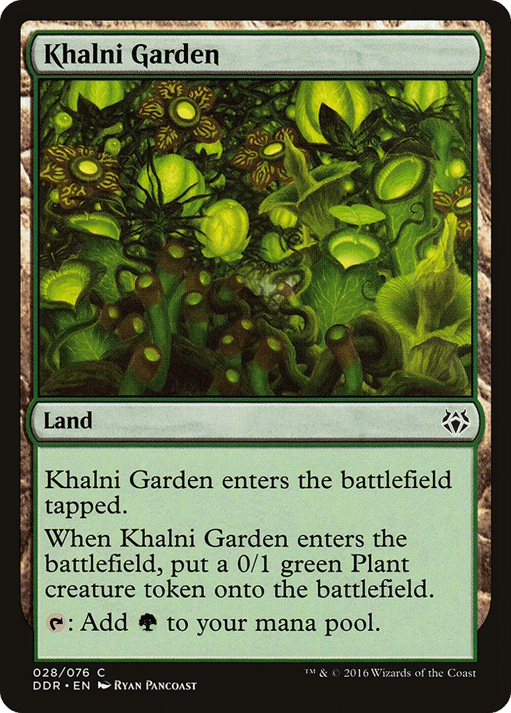 Khalni Garden · Duel Decks: Nissa vs. Ob Nixilis