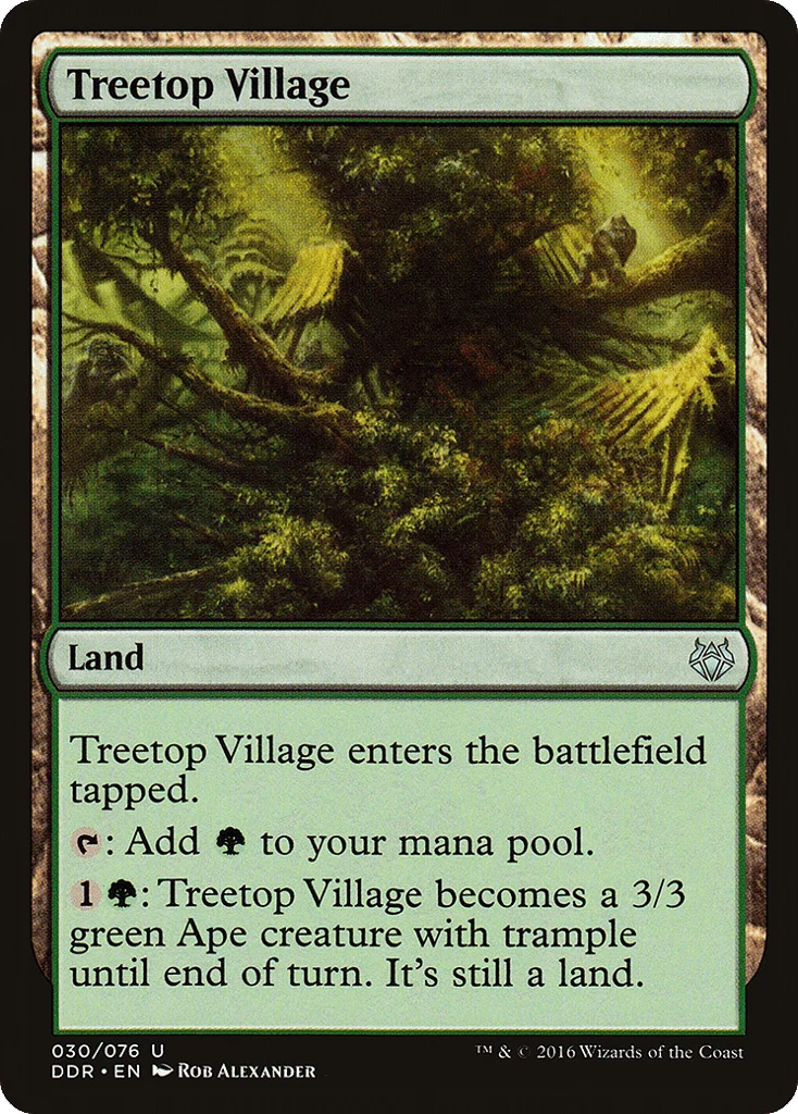 Treetop Village · Duel Decks: Nissa vs. Ob Nixilis