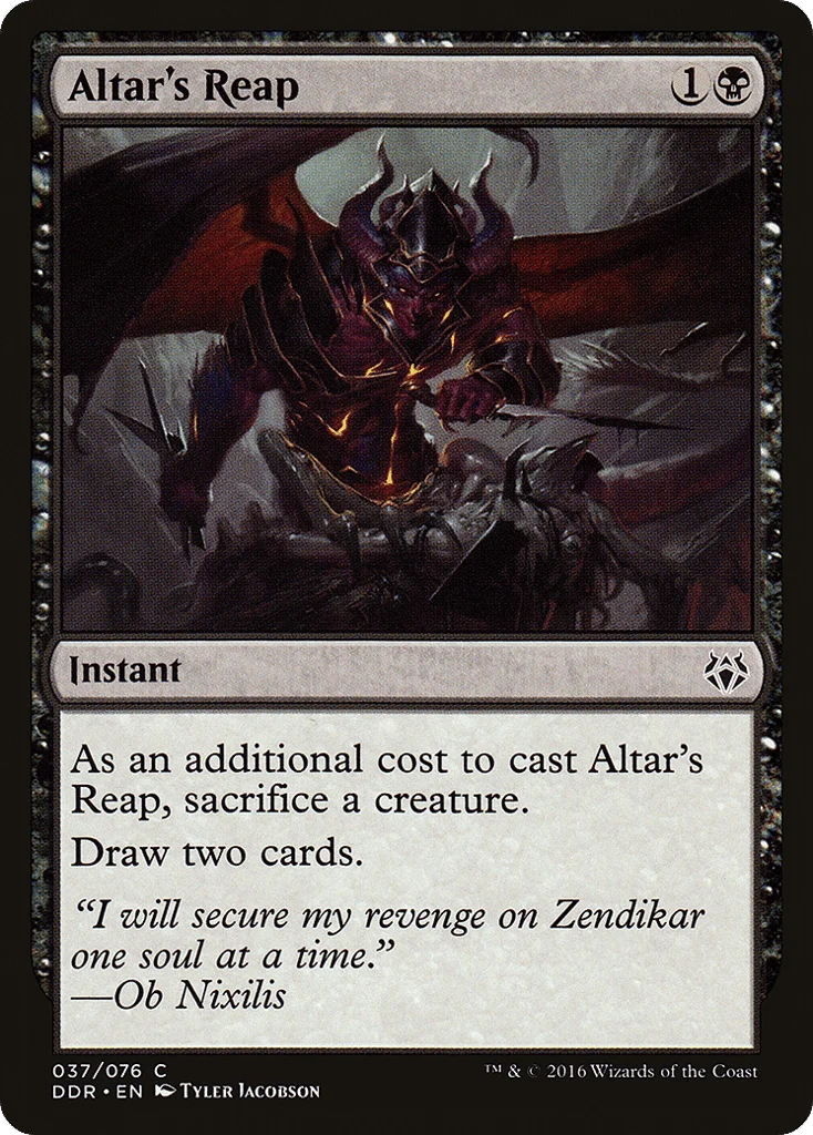 Altar's Reap · Duel Decks: Nissa vs. Ob Nixilis