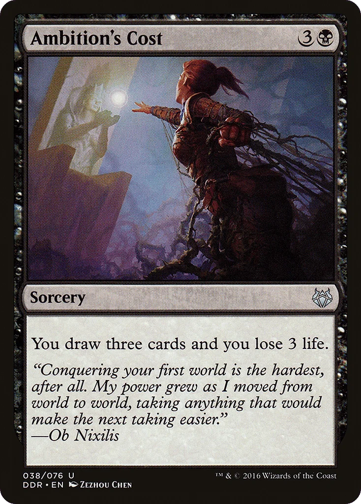 Ambition's Cost · Duel Decks: Nissa vs. Ob Nixilis