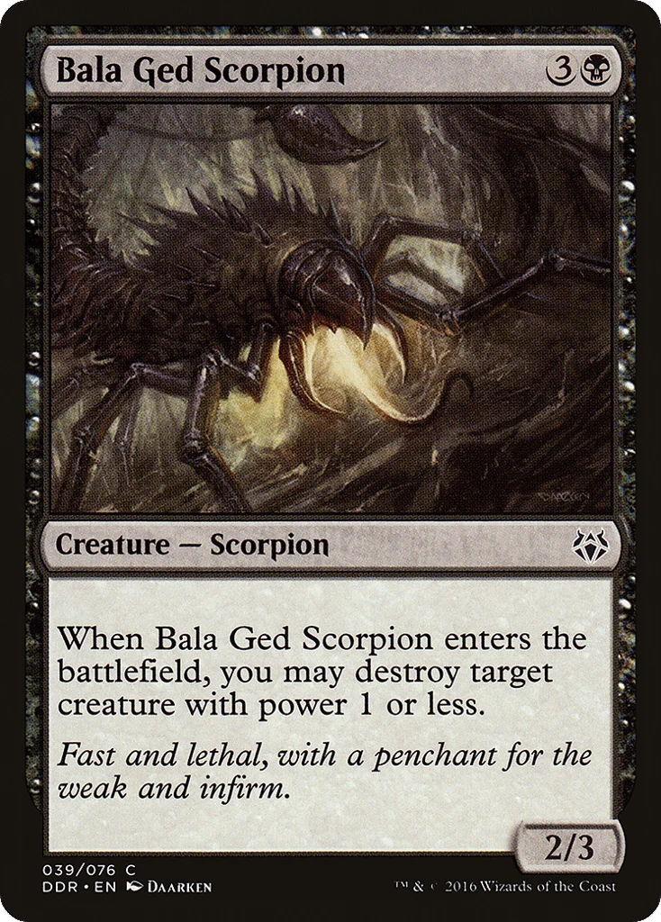 Bala Ged Scorpion · Duel Decks: Nissa vs. Ob Nixilis