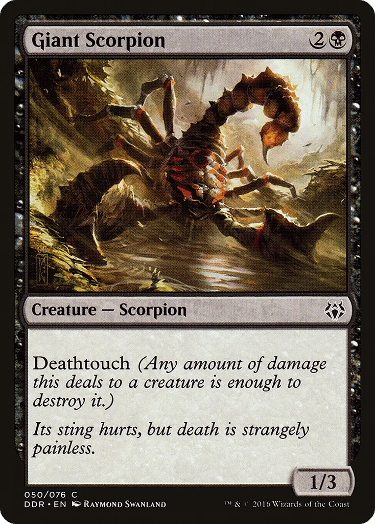 Giant Scorpion · Duel Decks: Nissa vs. Ob Nixilis