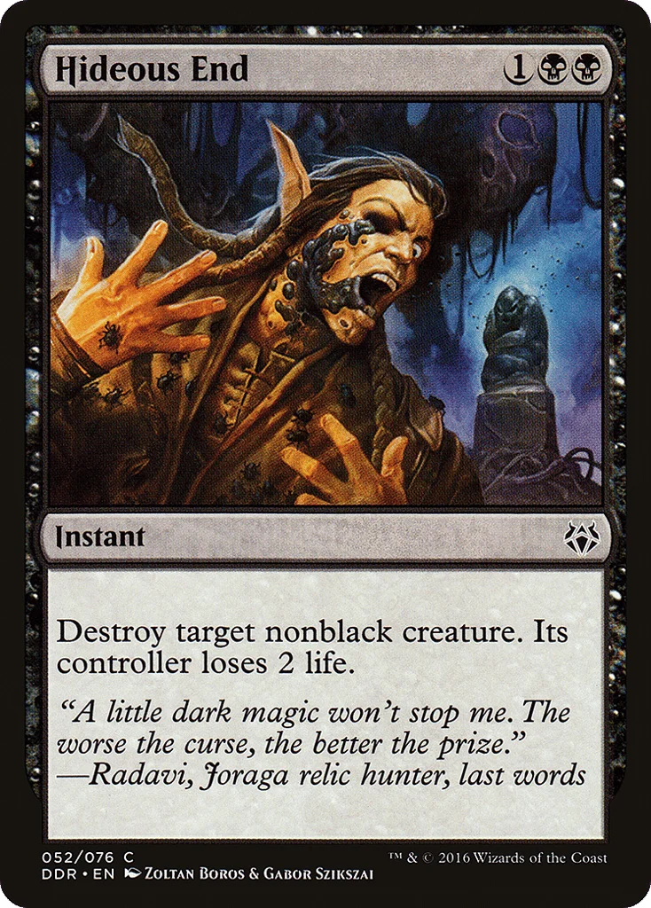 Hideous End · Duel Decks: Nissa vs. Ob Nixilis