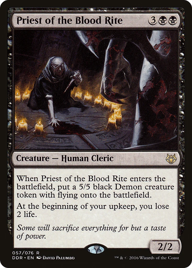 Priest of the Blood Rite · Duel Decks: Nissa vs. Ob Nixilis