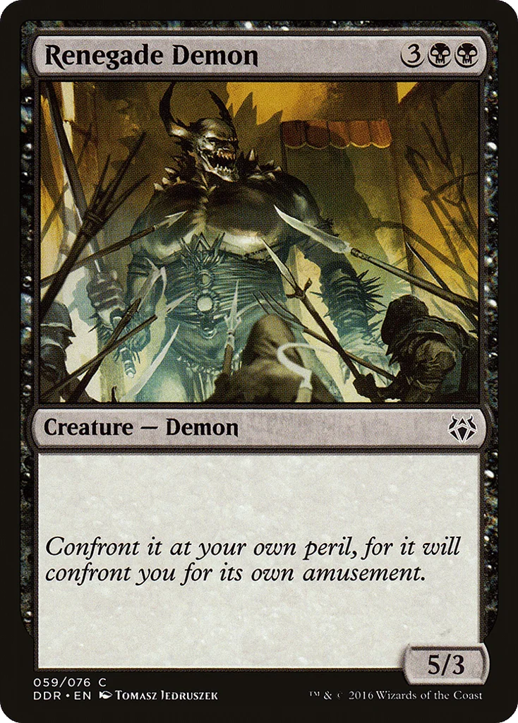 Renegade Demon · Duel Decks: Nissa vs. Ob Nixilis
