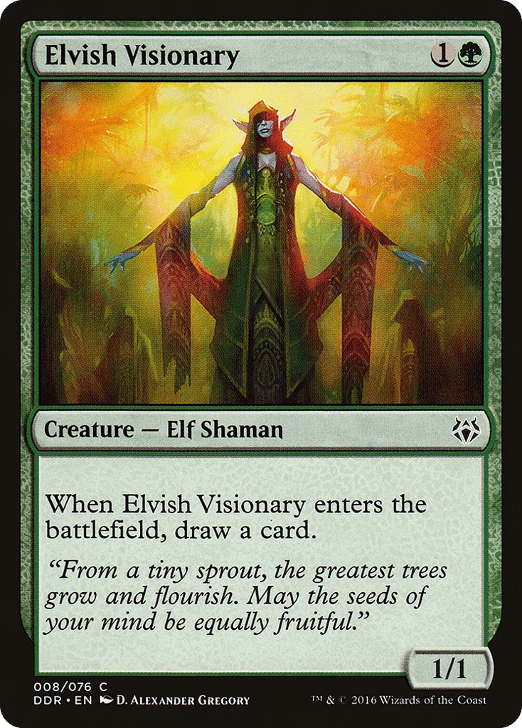 Elvish Visionary · Duel Decks: Nissa vs. Ob Nixilis