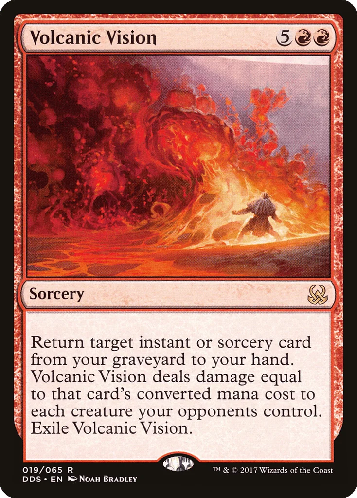 Volcanic Vision · Duel Decks: Mind vs. Might