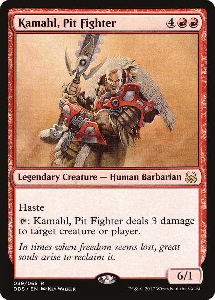 Kamahl, Pit Fighter · Duel Decks: Mind vs. Might